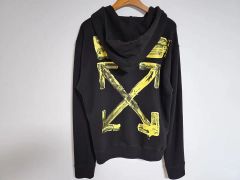 ✨希少✨Off-White アクリルアローズ パーカー オーバーサイズ 黒 M