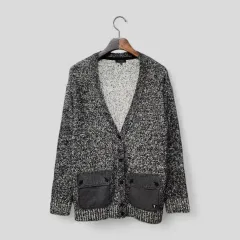 (XS)GUESS ゲス レディース ニット カジュアル ロング カーディガン A4-M844のサムネイル