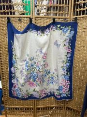 GUCCI シルクスカーフ 花と蝶 オールドグッチ - メルカリ