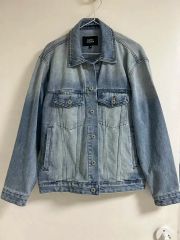 バナナリパブリック デニムジャケット ダメージ加工 ゆるだぼ 春 お 