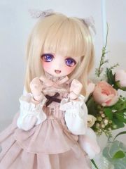 最終値下 大きい子犬わたあめ ドール - メルカリ