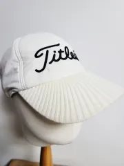 Titleist(タイトリスト) 秋冬用 白 レディース ゴルフ帽子のサムネイル