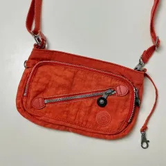 Kipling キプリング ミニ クロスバック オレンジ