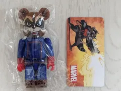 BE@RBRICK(ベアブリック) MARVEL(マーベル) ガーディアンズ・オブ・ギャラクシー ロケット フィギュア