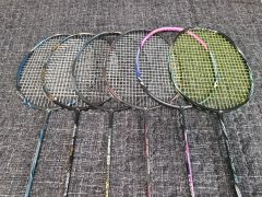ジャンク】YONEX バドミントンラケット 5本セット 1本当たり2888円