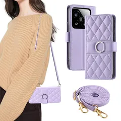 【新品】 iffeenny シャオミ 15 ケース xiaomi 15 ケース PUレザー カード収納 スタンド機能 耐衝撃 耐摩擦 全面保護 おしゃれ 斜めがけ 放熱性 擦り傷防止 人気 長さ調節可能 斜めストラップ付き 柔らかい手触り 軽量 薄型 マグ 1