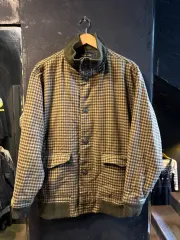 ウールリッチ チェック ウール ブルゾン ジャケット(ㅎ4354)