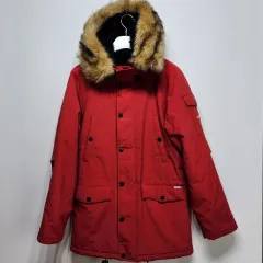 Carhartt カーハート ファルカ ダウン アウター ジャケット レッド XS