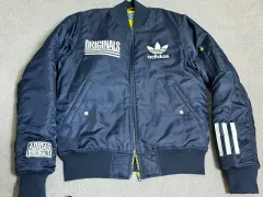ユニセックス s adidas アディダス ma-1 MA-1ジャケット ブルゾン ダウン