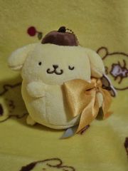 希少 ポムポムプリン ぬいぐるみ カフェマスコット 2016 日本限定