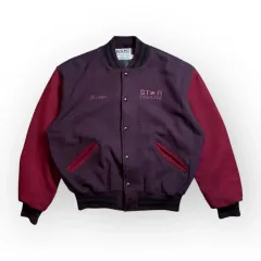 XL)90's DeLong ウール スタジャン ジャケット