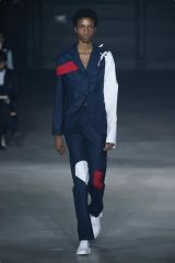 XANDER ZHOU 19AW ブルゾンジャケット ネイビー - メルカリ