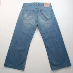 リーバイス デニム ズボン サイズ33 ストレート ヴィンテージ ウォッシュ メンズ デニムパンツ A3151