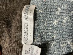 1989SS激レア】GIORGIO ARMANI☆黒タグ☆リネン混サマーニット - メルカリ