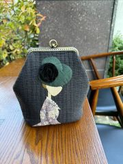 美品】ミナペルホネン kukka kakku カヌレポシェット ネイビー - メルカリ
