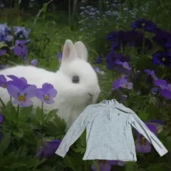 ビンテージ POLO ラルフローレン ニット グレー