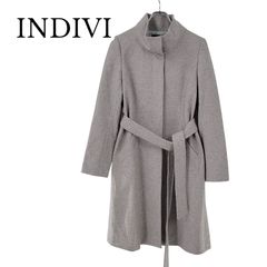 美品 大きいサイズ INDIVI アンゴラ コート 15号 自由区 組曲 - メルカリ