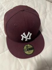 NEW ERA 9TWENTY ニューヨーク ヤンキース ハードウォッシュワイン