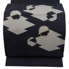しょうざん 正絹 生紬 太鼓六通 袋帯 - メルカリ