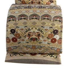 専用帯8047 ○高級 正絹 落款 作家物 辻ヶ花 太鼓全通 袋帯 - メルカリ