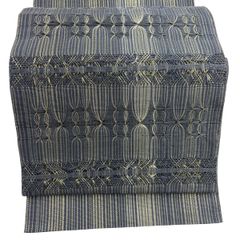 夏物 八寸名古屋帯 紬 正絹 紗 中古 紺 美品 tj345 - メルカリ