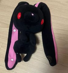 チャックスGP 汎用うさぎ ヘッドホン 黒 耳あて ヘッドフォン