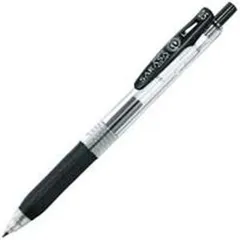 (業務用5セット) ZEBRA ゼブラ ボールペン サラサクリップ 〔0.5mm/黒〕 10本入り ゲルインク ノック式 JJ15-BK