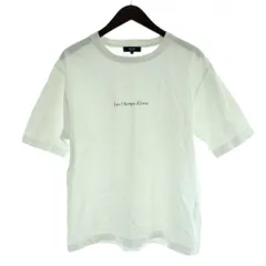 ビームスハート BEAMS HEART Tシャツ L 白 ホワイト 半袖 ラウンドネック ロゴプリント /AP ■MA