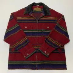 WOOLRICH 90s USA エスニック ウールジャケット (L)