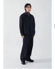 muji labo 和紙混カルゼジャケット - メルカリ