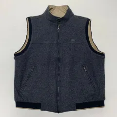 DAKS ゴルフ リバーシブル ジップアップ ベスト (100)のサムネイル
