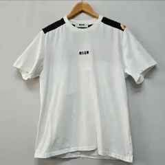 MSGM フローラル パネル コットン クルーネック Tシャツ XS サイズ