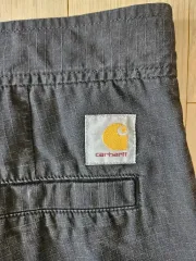 Carhartt カーハート 麻 ジョガー ブラック M