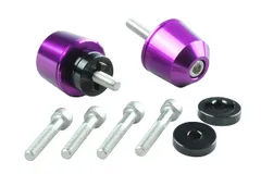ポッシュフェイス(POSH FAITH) ポッシュ(POSH) バイク用品 ハンドルバーエンド ソリッドバーエンド ホンダ/スズキ純正ハンドルM6タイプ(外径29.mm) CB1300SF/SB | CT125ハンターカブなど ブルーベリー 0311 ...のサムネイル