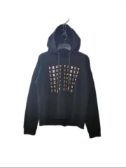 DKNY ディーケーエヌワイ レディース 裏起毛 金箔タイダイ染め クロップド フードTシャツのサムネイル