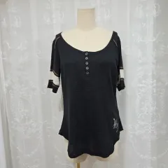 ハーレーダビッドソン ラウンドネック 半袖Tシャツ 半袖T パンク