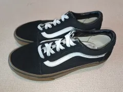 230 VANS 검흰 ゴムのサムネイル