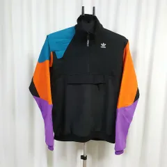 アディダス ハーフ ジップ フリース ジャケット メンズ 105
