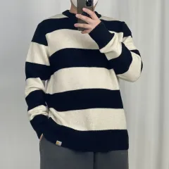 Carhartt WIP ストライプ ラムウール ニット L 241107のサムネイル