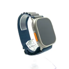 【全額返金保証】【最速発送】Apple Watch Ultra 第2世代 チタニウム 49mm GPS+Cellular 白ロム 96% 美品 動作確認済