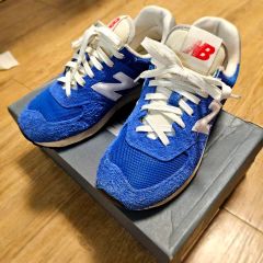 Brooks Heritageスニーカー ブルー系 スエード - メルカリ