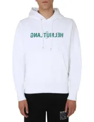 M Helmut lang ウェブ ロゴ レタリング WHO フーディーのサムネイル