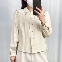 イザベル マラン ベージュ ブラウス 85 241106のサムネイル
