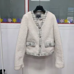 GUESS ゲス ボア ツイードジャケット レディース55 55半サイズ 4k5のサムネイル
