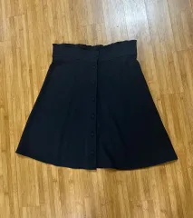 & Other Stories ボタンダウン ブラック スカート EUR36