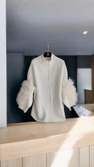 美品 へイヴ heve cloud blouson クラウド ブルゾン バニラ - メルカリ