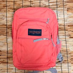 JANSPORT ピンク メッシュリュック - メルカリ