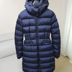 極美品】MONCLER フラメッテ ダウンジャケット ネイビー0 - メルカリ