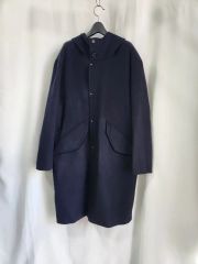 ts(s) アルパカ・モヘヤ・ウール混 シャギーロングコート 日本製 暗 