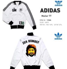 希少】adidas トラックジャケット ドイツ代表 ゲルト・ミュラー - メルカリ